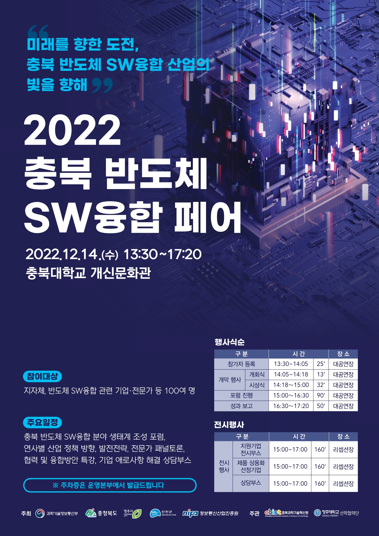 2022 충북 반도체 SW융합 페어 개최